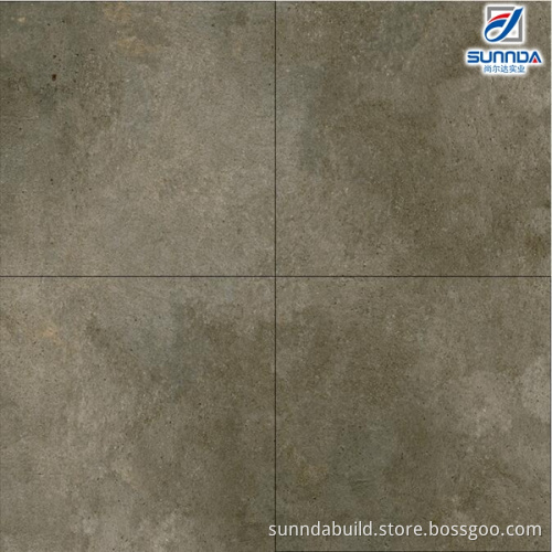 600x600mm fashionable design light grey cement look mat finish terrazzo porcelain floor decorative tiles